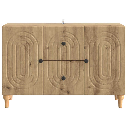 TV-skåp med låda Artisan-ek 89 x 34,5 x 60 cm Konstruerat trä