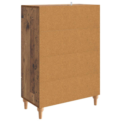 Sideboard Gammalt trä 66 x 34,5 x 95 cm Konstruerat trä