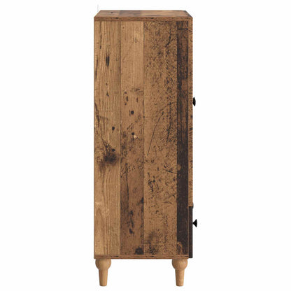 Sideboard Gammalt trä 66 x 34,5 x 95 cm Konstruerat trä