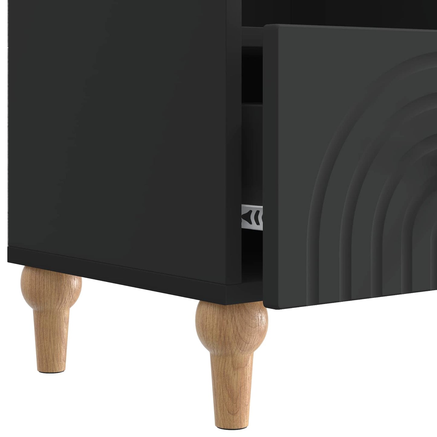 TV-Möbel Svart TV-skåp 102 x 34,5 x 50 cm