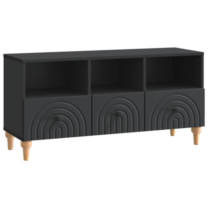 TV-Möbel Svart TV-skåp 102 x 34,5 x 50 cm