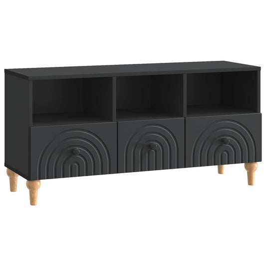TV-Möbel Svart TV-skåp 102 x 34,5 x 50 cm