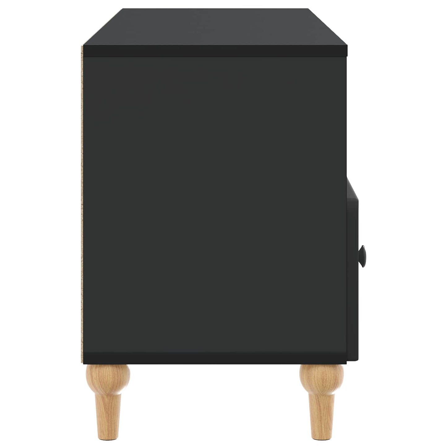 TV-Möbel Svart TV-skåp 102 x 34,5 x 50 cm