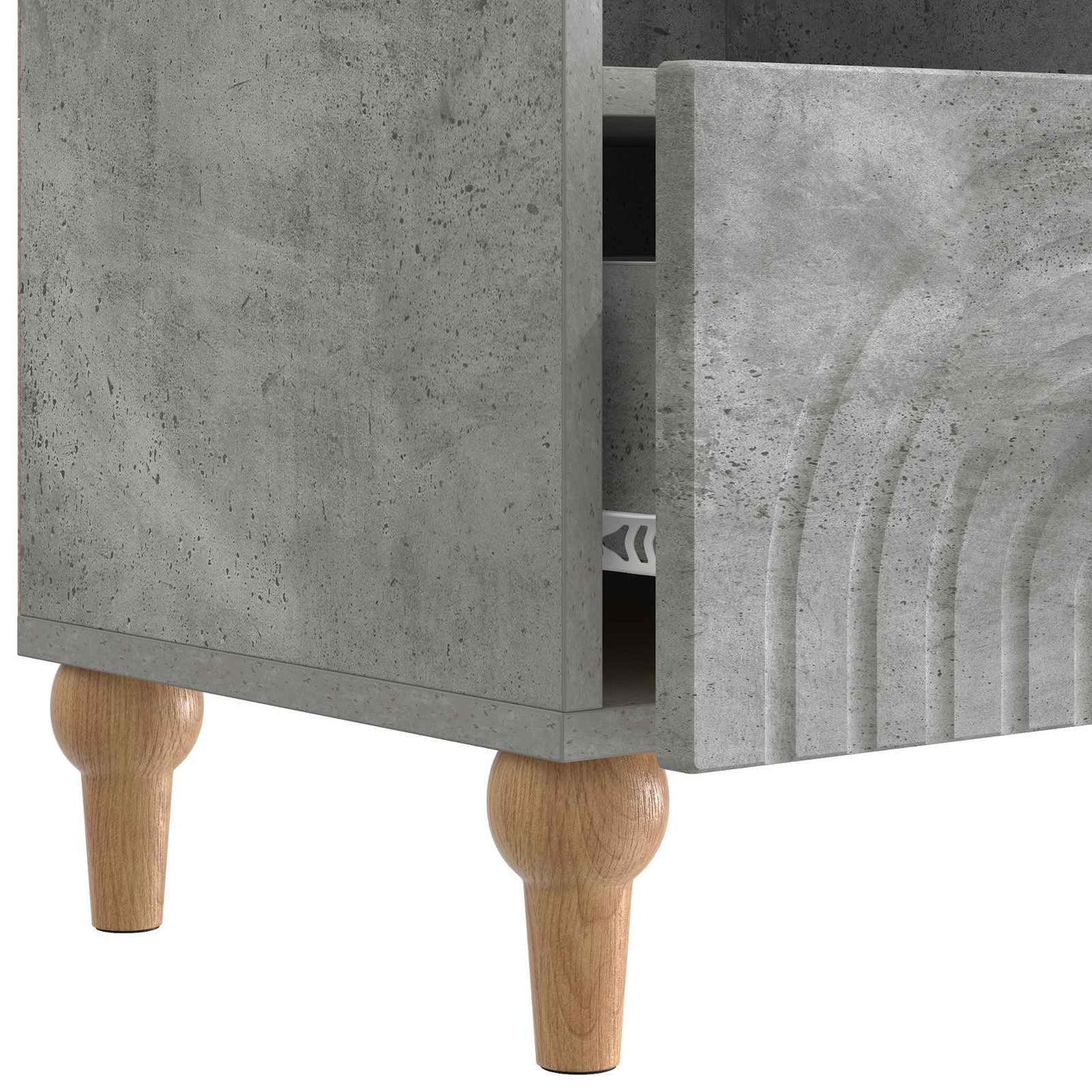 TV-Möbel Betonggrå TV-skåp 102 x 34,5 x 50 cm