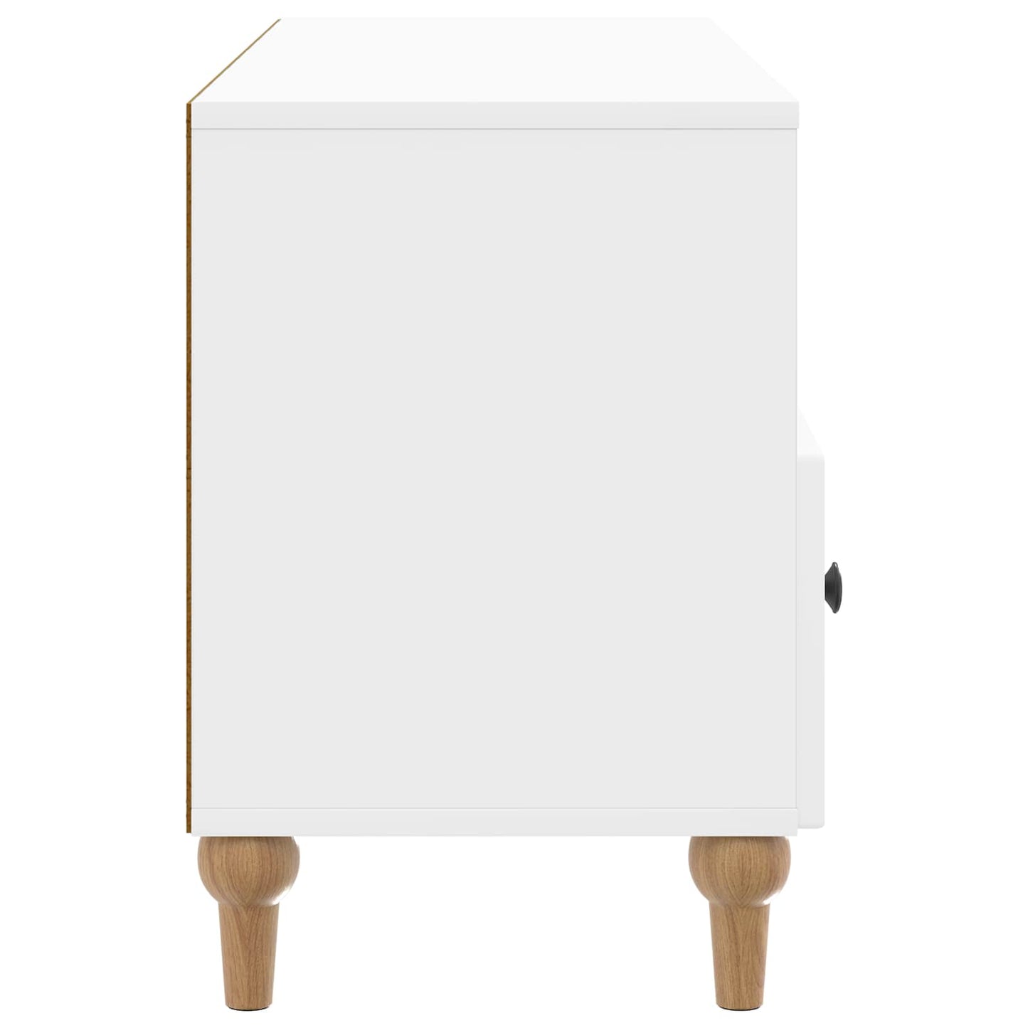 TV-Möbel Högglans Vit TV-skåp 102 x 34,5 x 50 cm