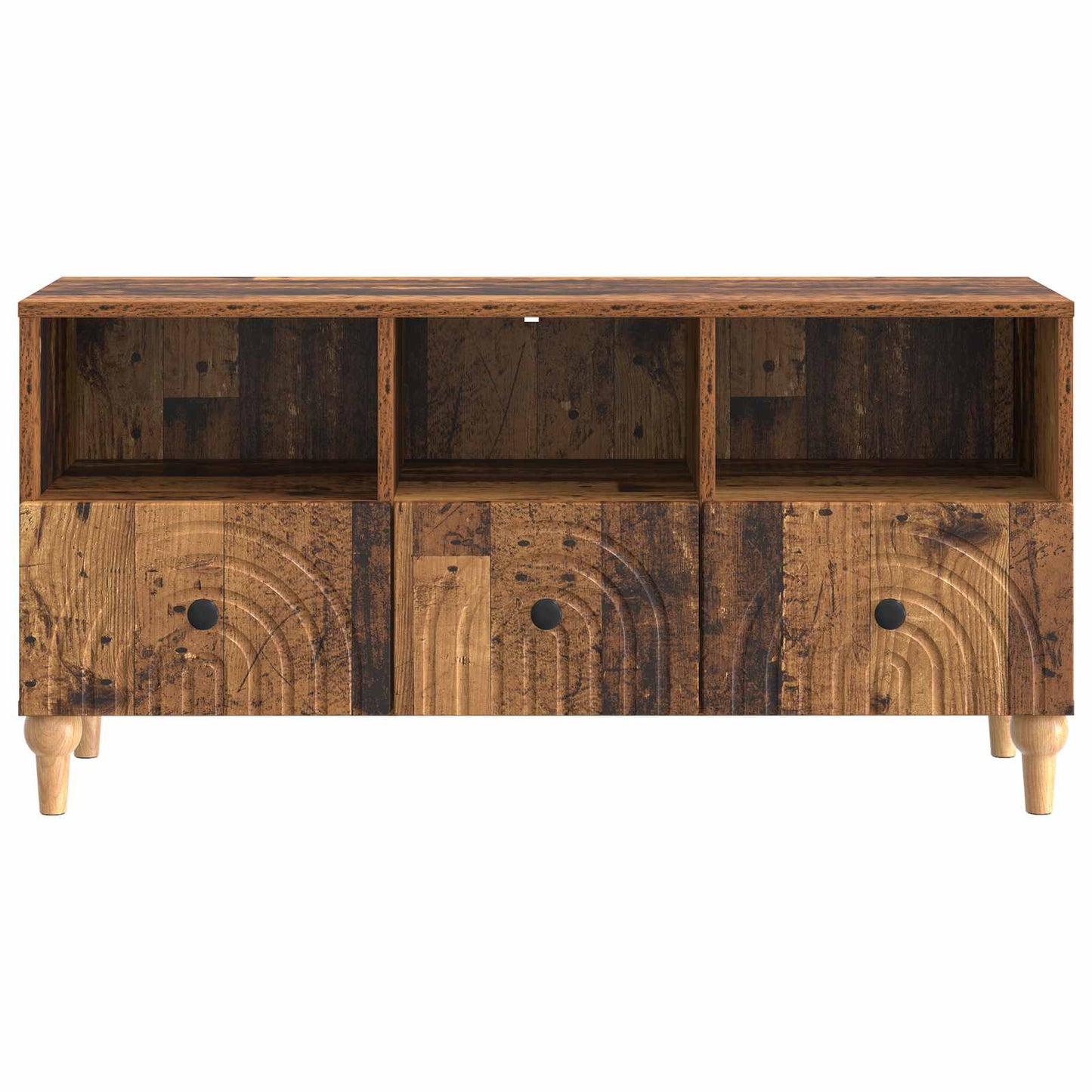 TV-Möbel Äldrat Trä TV-skåp 102 x 34,5 x 50 cm