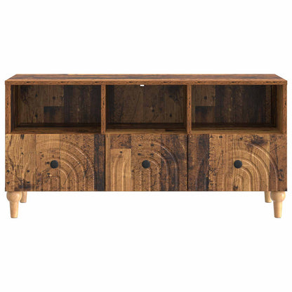 TV-Möbel Äldrat Trä TV-skåp 102 x 34,5 x 50 cm