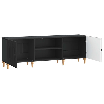 TV-skåp Svart 150 x 31 x 50 cm Konstruerat trä