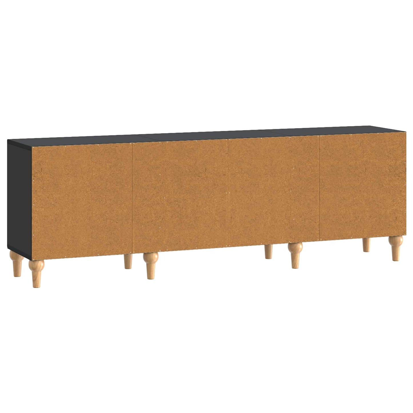 TV-skåp Svart 150 x 31 x 50 cm Konstruerat trä