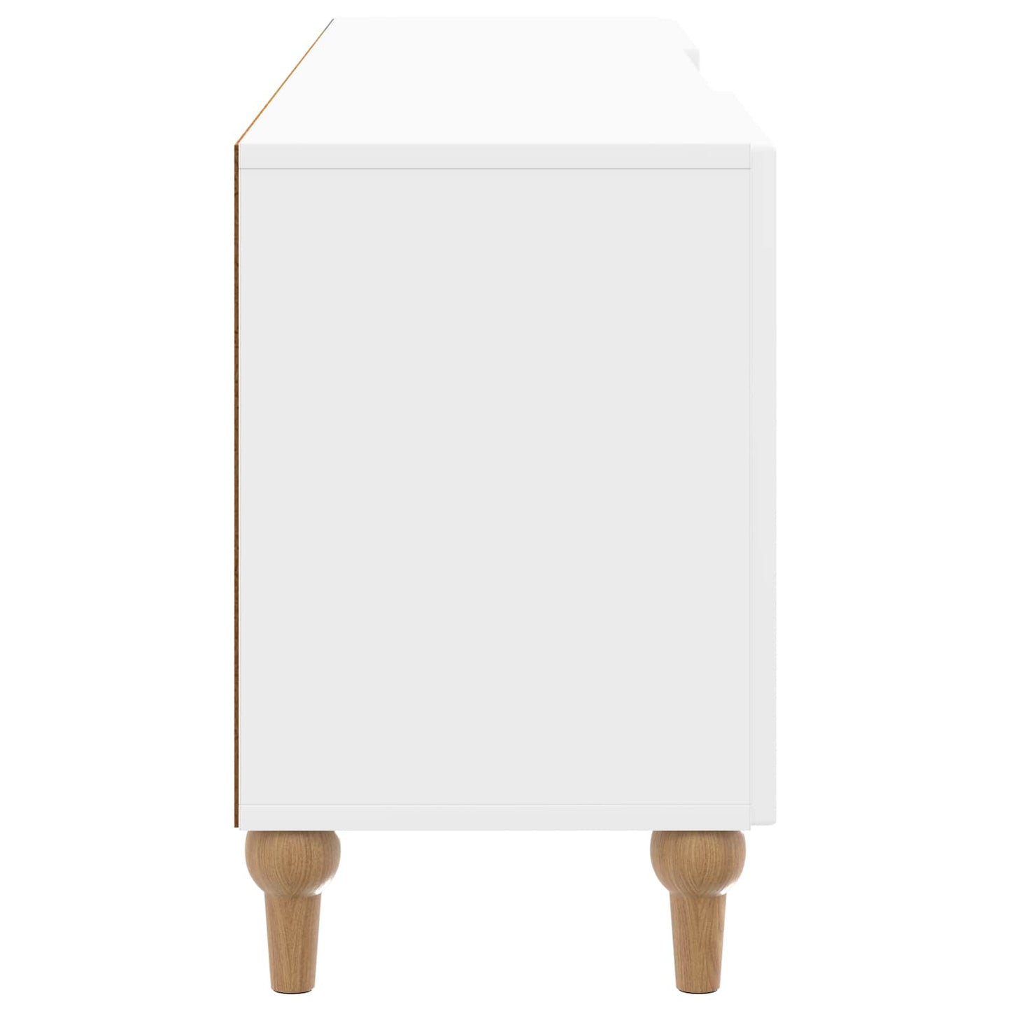 TV-skåp Vit högglans 150 x 31 x 50 cm Konstruerat trä