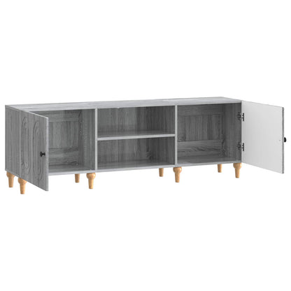 TV-skåp Grå sonoma-ek 150 x 31 x 50 cm Konstruerat trä