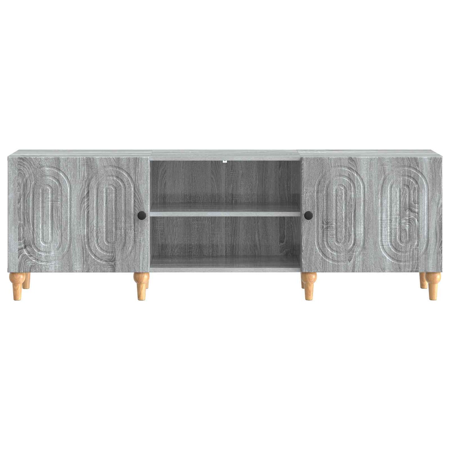 TV-skåp Grå sonoma-ek 150 x 31 x 50 cm Konstruerat trä