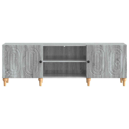 TV-skåp Grå sonoma-ek 150 x 31 x 50 cm Konstruerat trä