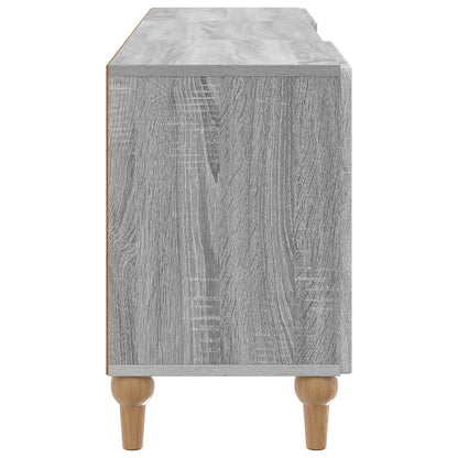 TV-skåp Grå sonoma-ek 150 x 31 x 50 cm Konstruerat trä