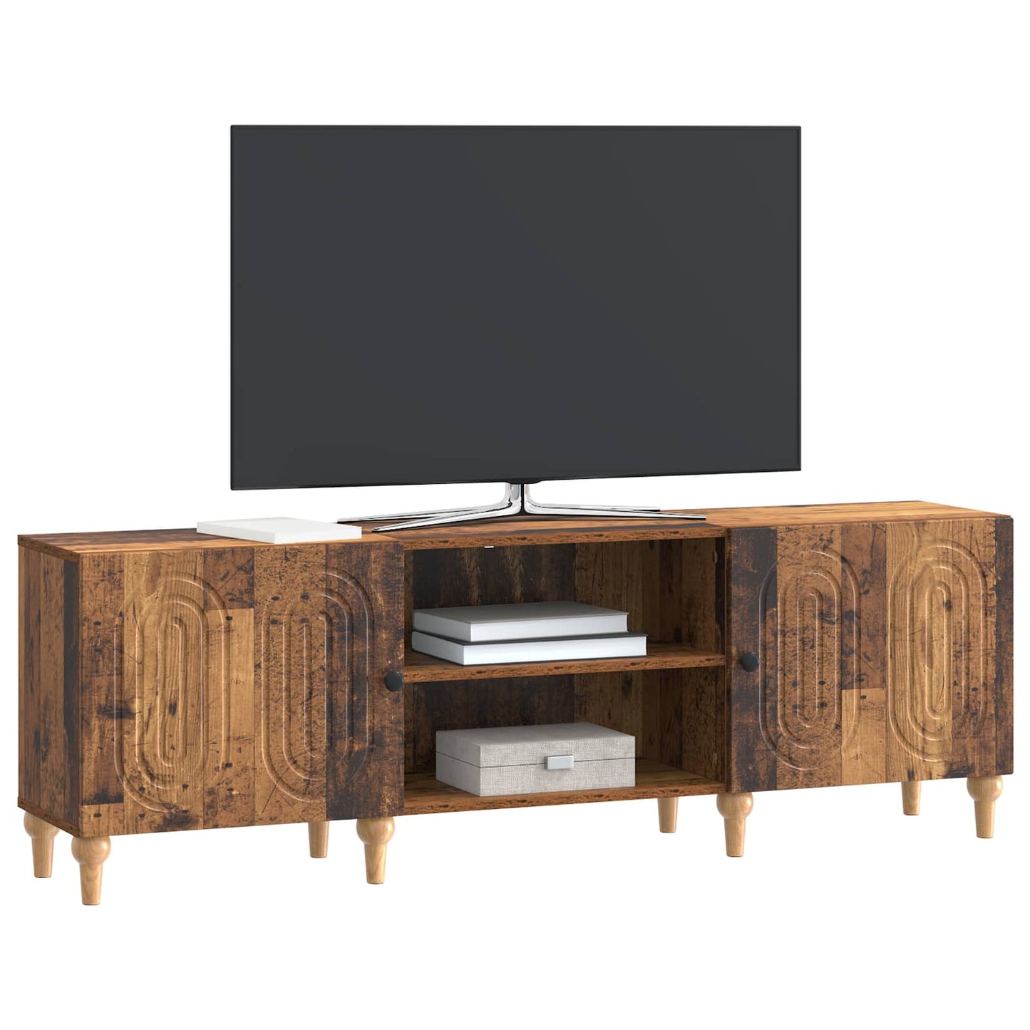 TV-skåp Gammalt trä 150 x 31 x 50 cm Konstruerat trä