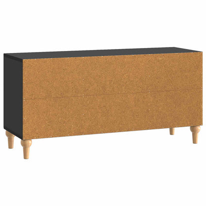 TV-skåp Svart 102 x 34,5 x 50 cm Konstruerat trä