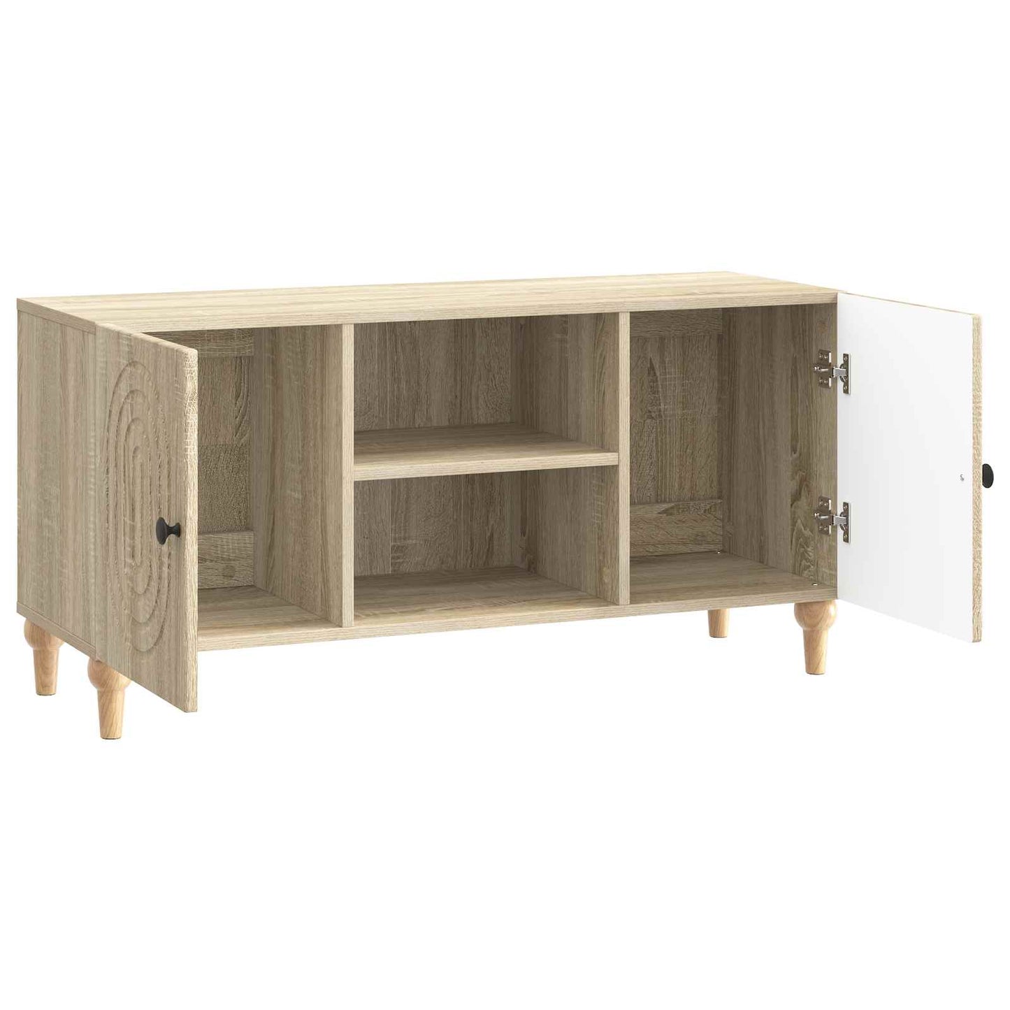 TV-skåp Sonoma-ek 102 x 34,5 x 50 cm Konstruerat trä