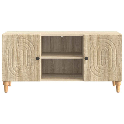 TV-skåp Sonoma-ek 102 x 34,5 x 50 cm Konstruerat trä
