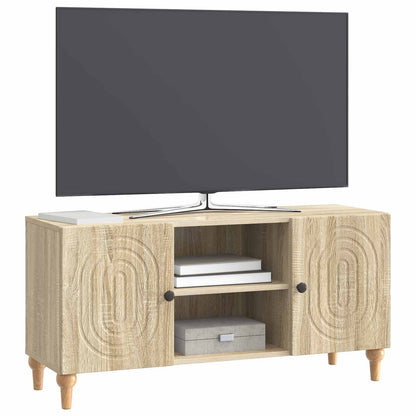 TV-skåp Sonoma-ek 102 x 34,5 x 50 cm Konstruerat trä