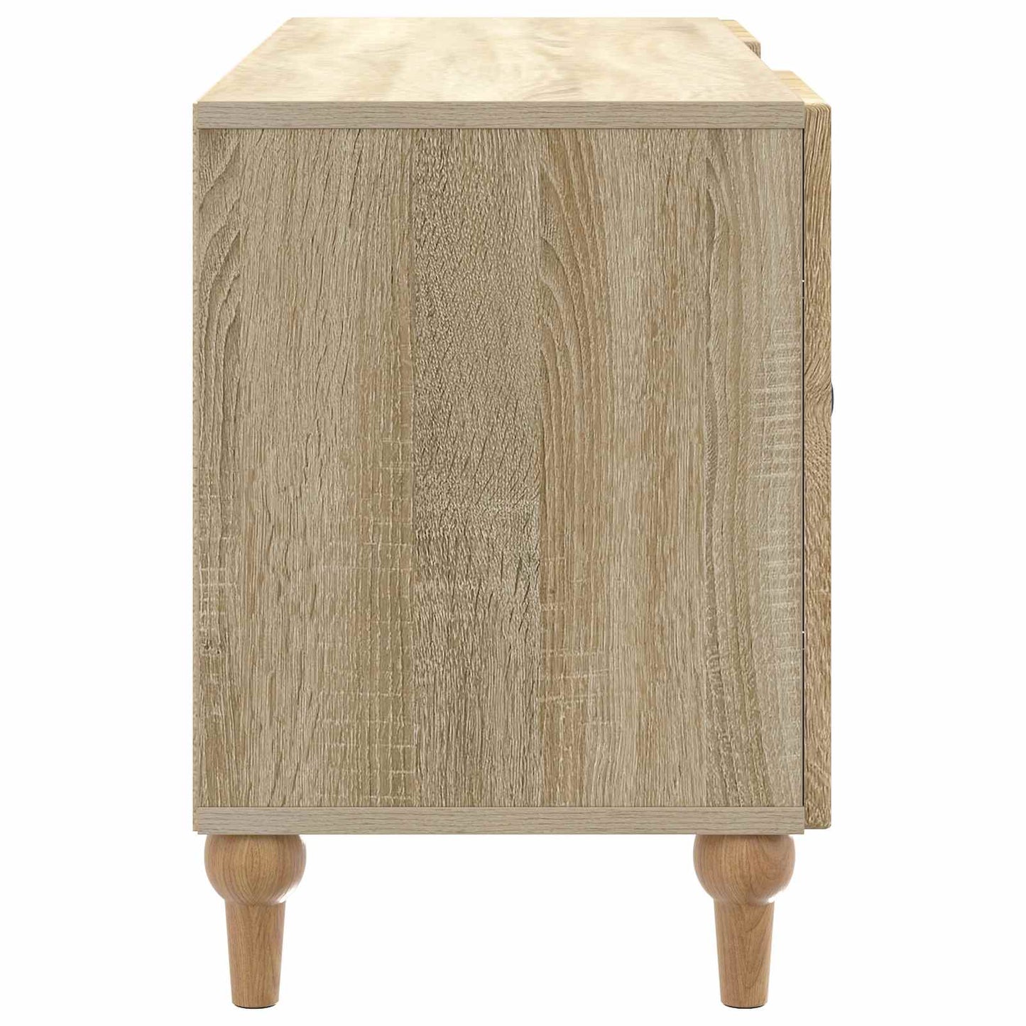 TV-skåp Sonoma-ek 102 x 34,5 x 50 cm Konstruerat trä