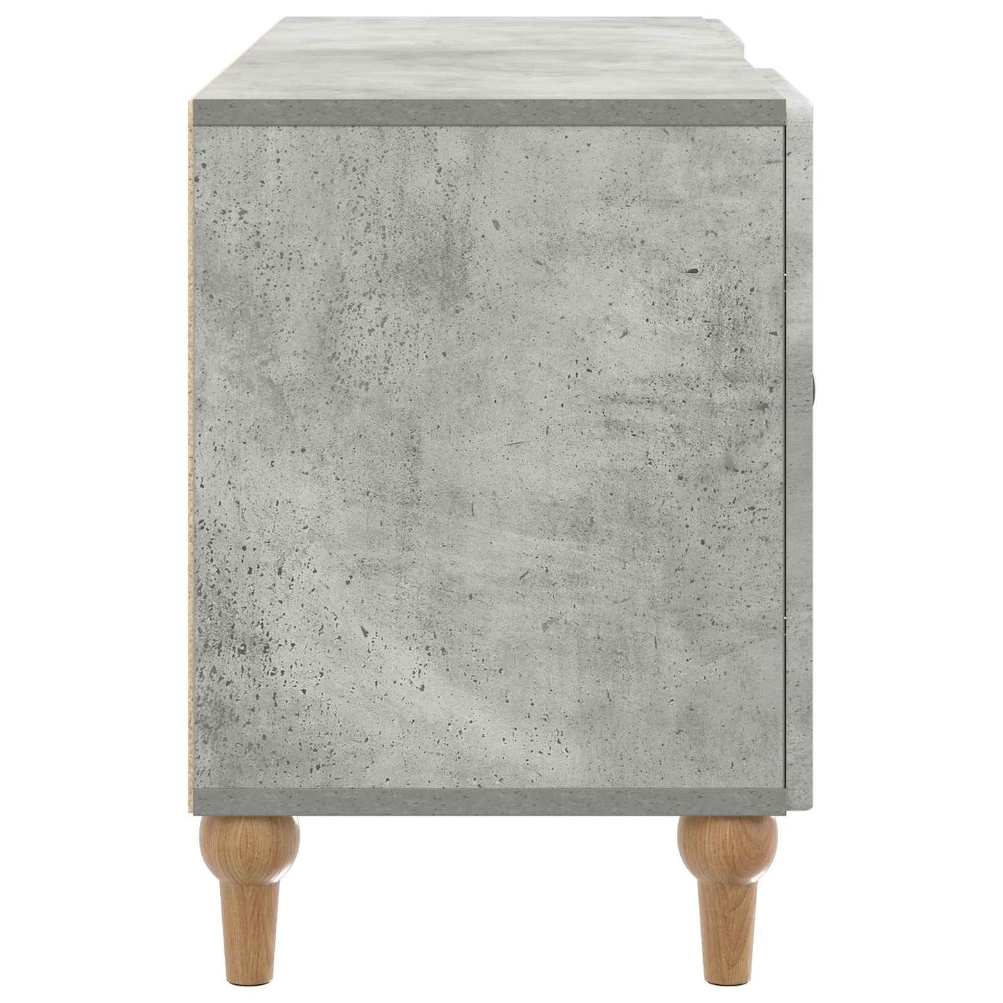 TV-skåp Betonggrå 102 x 34,5 x 50 cm Konstruerat trä