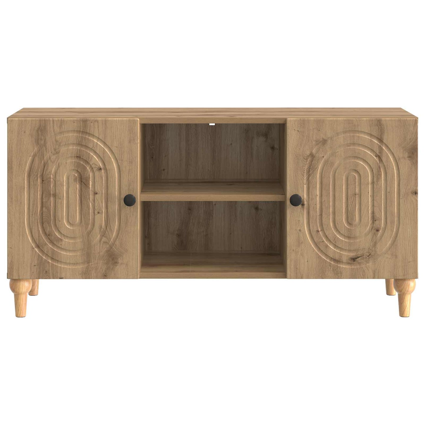 TV-skåp Artisan-ek 102 x 34,5 x 50 cm Konstruerat trä