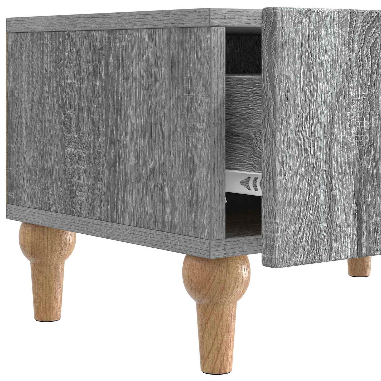 TV-skåp Grå sonoma-ek 147 x 34,5 x 30 cm Konstruerat trä