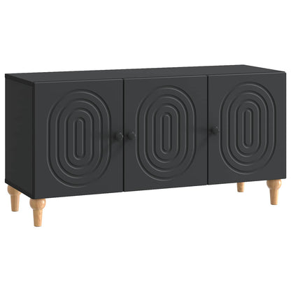 TV-skåp Svart 99 x 34,5 x 50 cm Konstruerat trä