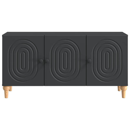 TV-skåp Svart 99 x 34,5 x 50 cm Konstruerat trä