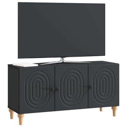 TV-skåp Svart 99 x 34,5 x 50 cm Konstruerat trä