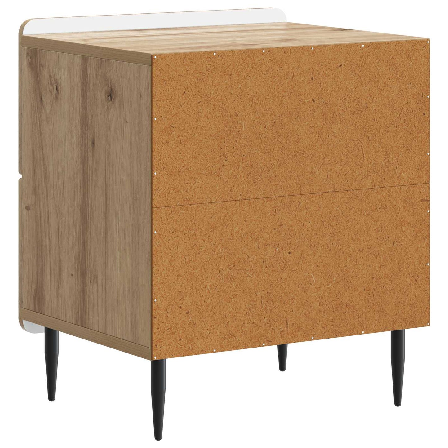 Nattduksbord med låda 2 pcs Artisan-ek 43 x 34,5 x 49,5 cm
