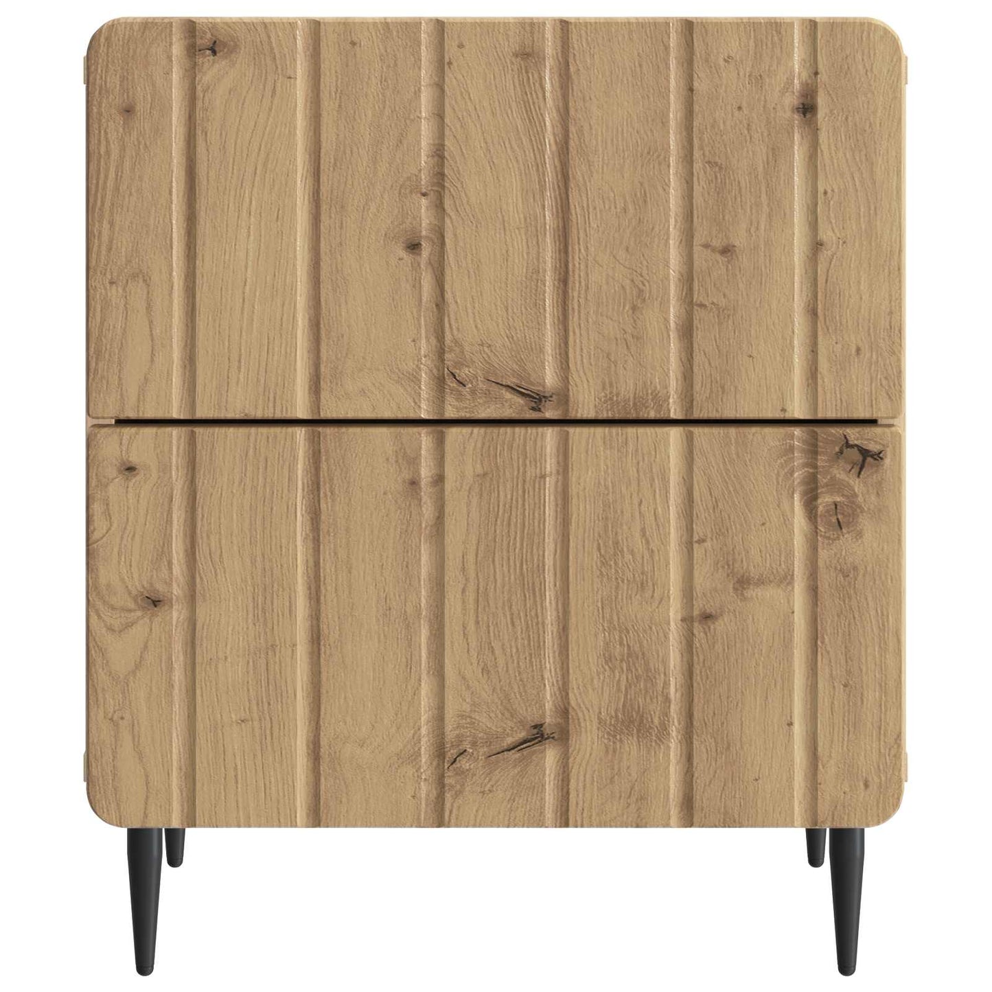 Nattduksbord med låda 2 pcs Artisan-ek 43 x 34,5 x 49,5 cm
