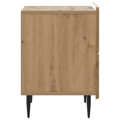 Nattduksbord med låda 2 pcs Artisan-ek 43 x 34,5 x 49,5 cm
