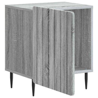 Nattduksbord 2 pcs Grå sonoma-ek 43 x 34,5 x 52 cm
