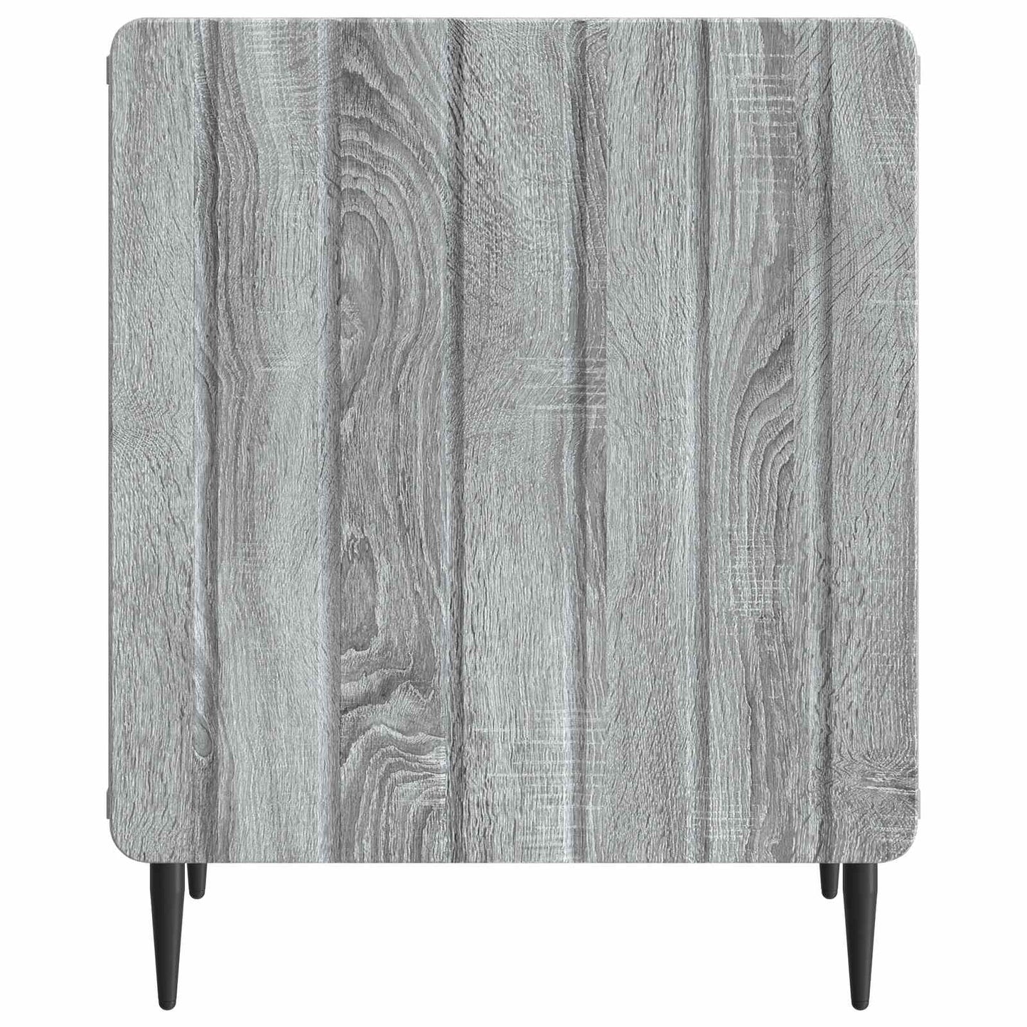 Nattduksbord 2 pcs Grå sonoma-ek 43 x 34,5 x 52 cm