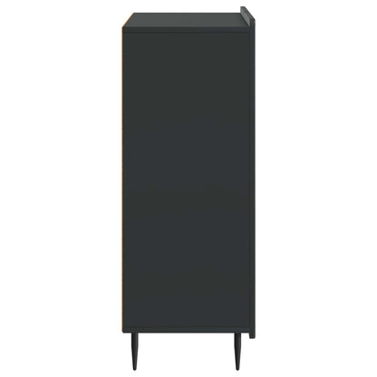 Sideboard Svart 66 x 34,5 x 92 cm Konstruerat trä