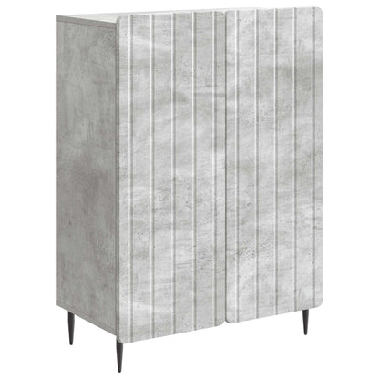 Sideboard Betonggrå 66 x 34,5 x 92 cm Konstruerat trä