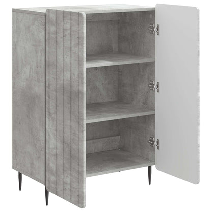 Sideboard Betonggrå 66 x 34,5 x 92 cm Konstruerat trä