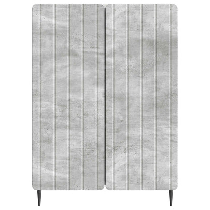 Sideboard Betonggrå 66 x 34,5 x 92 cm Konstruerat trä