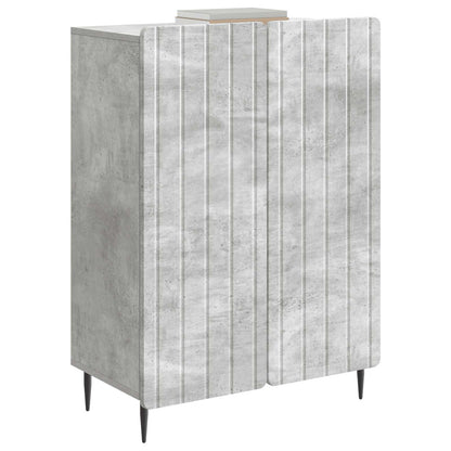 Sideboard Betonggrå 66 x 34,5 x 92 cm Konstruerat trä