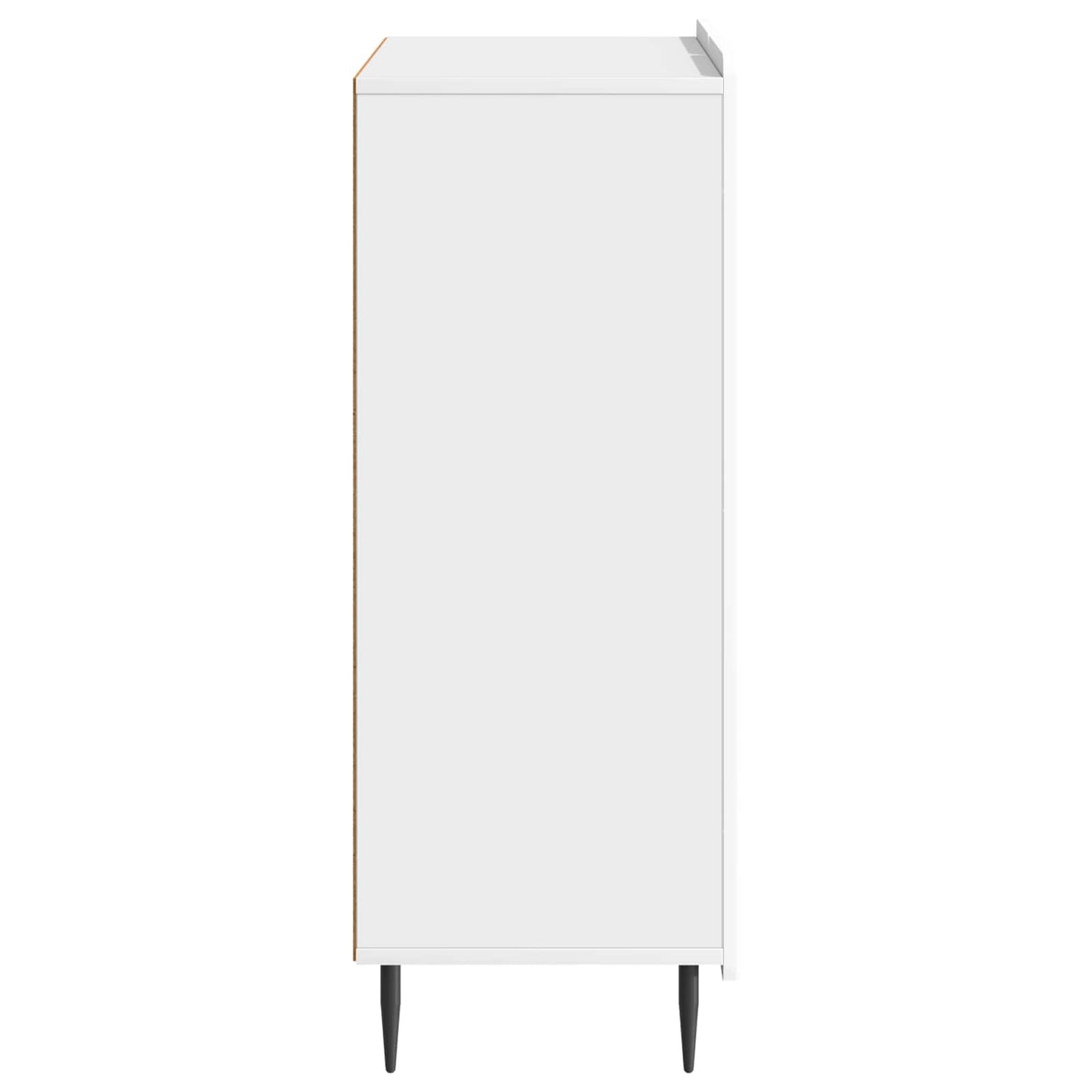 Sideboard Vit högglans 66 x 34,5 x 92 cm Konstruerat trä