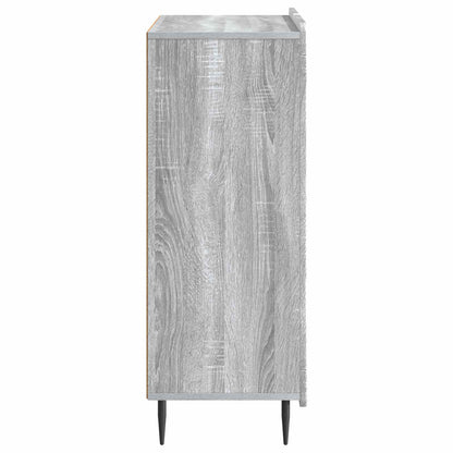 Sideboard Grå sonoma-ek 66 x 34,5 x 92 cm Konstruerat trä