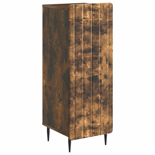 Sideboard Rökt ek 34,5 x 33 x 92 cm Konstruerat trä