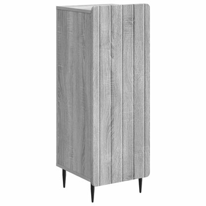 Sideboard Grå sonoma-ek 34,5 x 33 x 92 cm Konstruerat trä