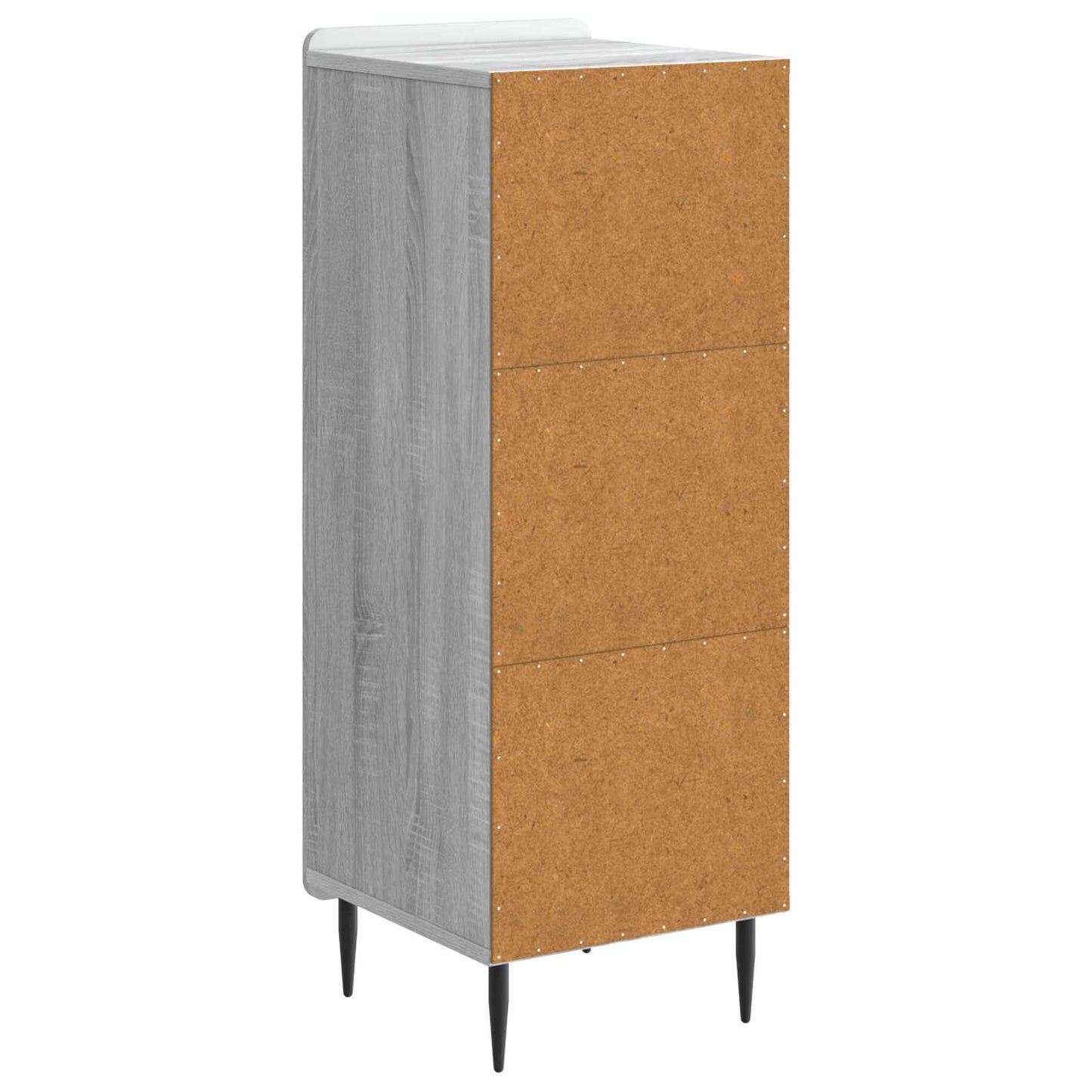Sideboard Grå sonoma-ek 34,5 x 33 x 92 cm Konstruerat trä