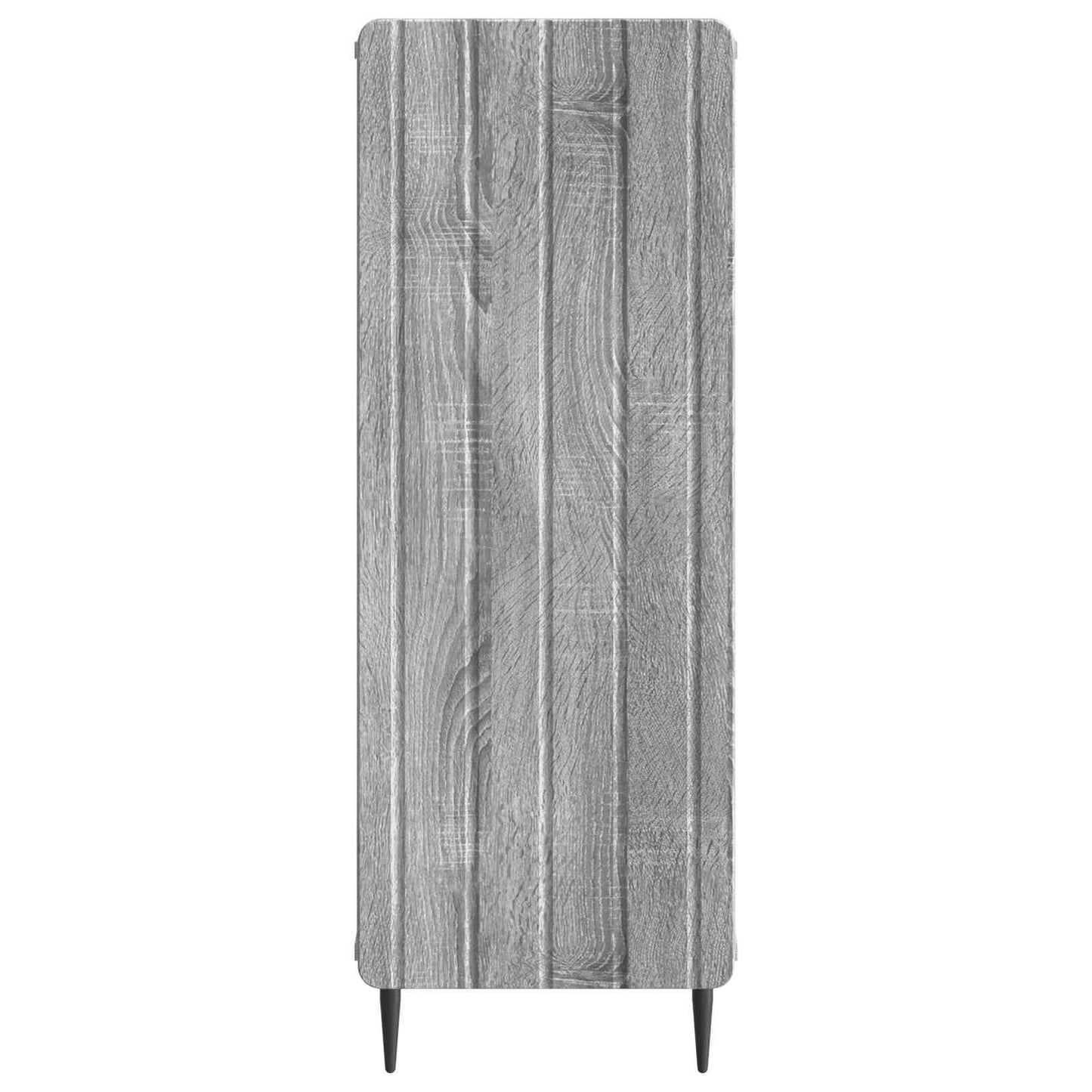 Sideboard Grå sonoma-ek 34,5 x 33 x 92 cm Konstruerat trä