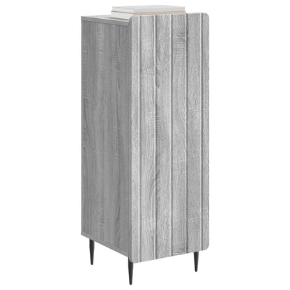 Sideboard Grå sonoma-ek 34,5 x 33 x 92 cm Konstruerat trä