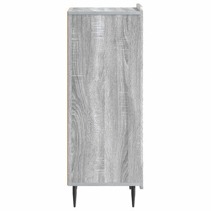 Sideboard Grå sonoma-ek 34,5 x 33 x 92 cm Konstruerat trä
