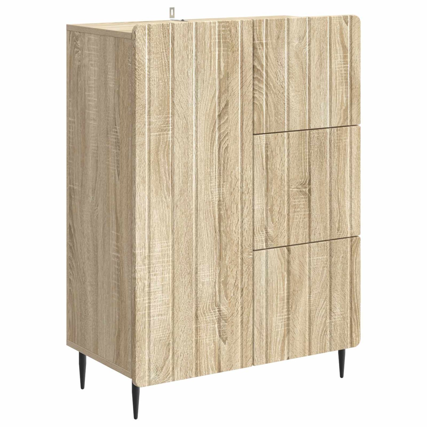 Sideboard Sonoma-ek 66 x 34,5 x 91,5 cm Konstruerat trä