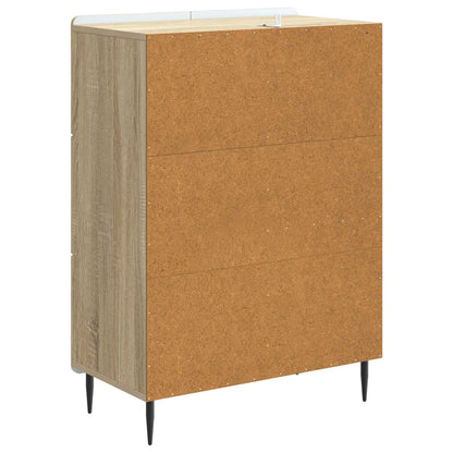 Sideboard Sonoma-ek 66 x 34,5 x 91,5 cm Konstruerat trä